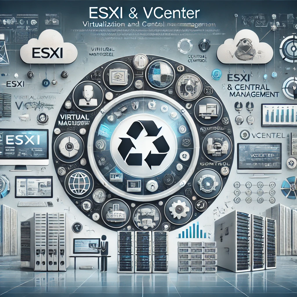 ESXi and vCenter: Virtualization and Central Management Solutions